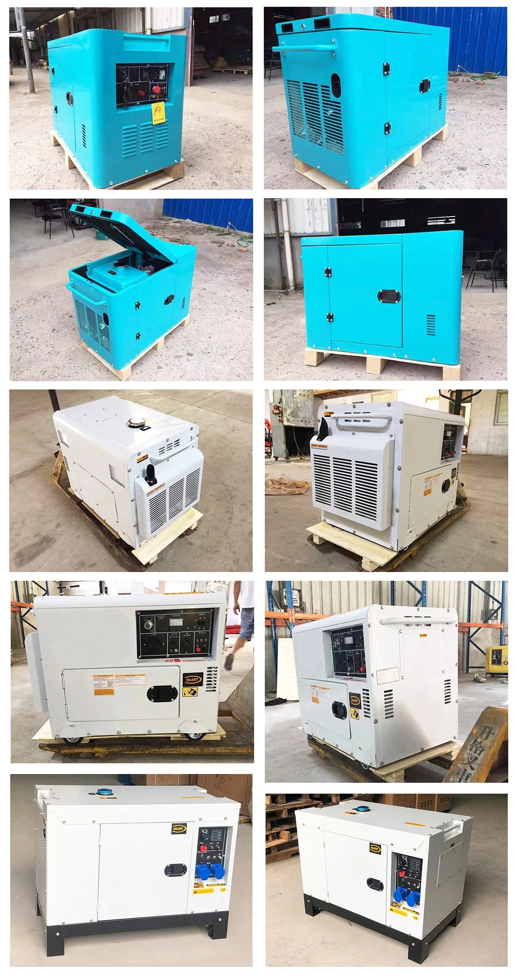 5kw Brushless AC Generator Gasoline Permanent Magnetic Alternator Generator Inverter-Generator 5kw Diesel