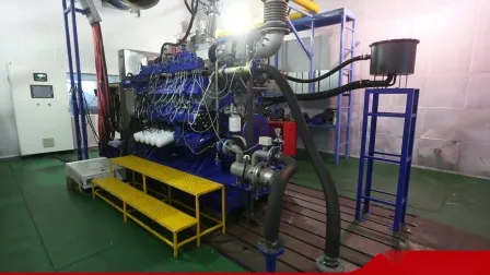 Liyu 0,8MW/800kw Gás de biomassa 10,5kv/10500V Grupos geradores de energia