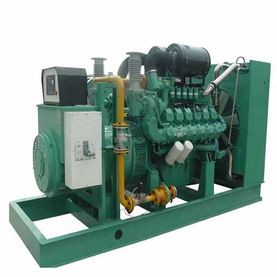 50kw 100kw 200kw 300kw 500kw 1MW biogás/gás natural/GLP preço do gerador de motor a gás metano