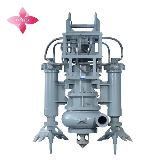 Bomba de polpa submersível industrial de alta pressão com bomba de água salgada do agitador